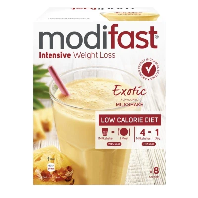 Afbeelding van Modifast Intensive Milkshake Exotic 100 gr