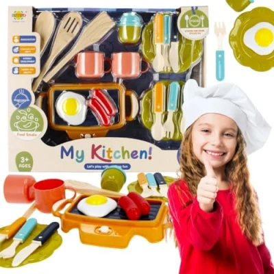 Afbeelding van Keukenset Grill, Speelgoed voor Kinderen 3+ MEGA CREATIVE