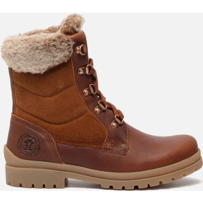Afbeelding van Panama Jack Veterboots, Dames, Maat: 40, Marrón Leer
