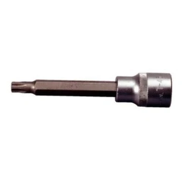 Afbeelding van KS TOOLS 911.1525 Steeksleutelelement DIN3120, ISO1174 T40 Chroom vanadium staal Torx gekarteld