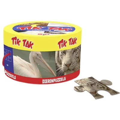 Afbeelding van BABOS008 TIK TAK DIERENPUZZELS (6 9 STUKJES)