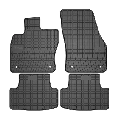 Afbeelding van FROGUM 547471 Vloermatset Rubber voor en achter 4 Zwart Op maat gemaakt SEAT: Ateca