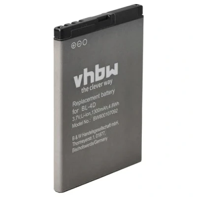 Afbeelding van vhbw Accu compatibel met Polaroid PROZ500PR003 smartphone (1300 mAh, 3,7 V, Li Ion)