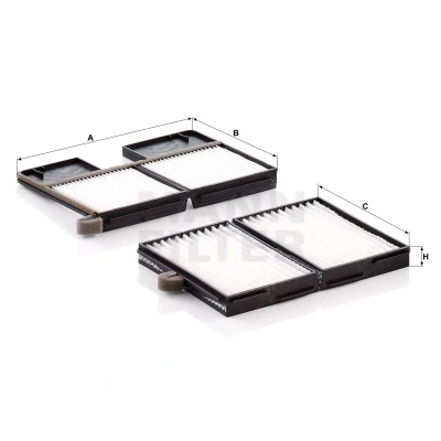 Afbeelding van Mann filter Interieurfilter CU 21 001 2