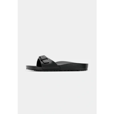 Afbeelding van Birkenstock Madrid EVA Narrow Badslippers, Maat: 40, Black Kunststof