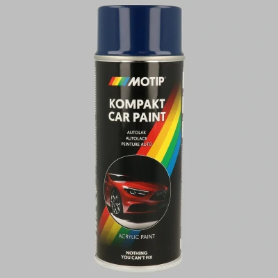 Afbeelding van MOTIP 44840 Voertuig combinatielak 400ml spuitbus blauw Kompakt blue metallic 400 ml