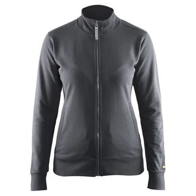 Image de Sweat zippé femme gris foncé