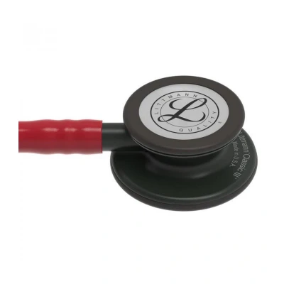Afbeelding van 3M Littmann 5868 Bewakingsstethoscoop, bordeauxrood, zwart, 69 cm,