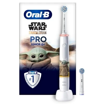 Afbeelding van Oral B Pro Junior Star Wars Elektrische Tandenborstel Voor Kinderen Vanaf 6 Jaar