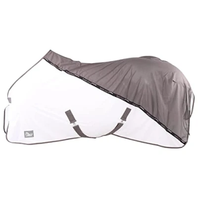 Image de Harry&#039;s Horse Couverture Anti Mouches Mesh pro Gris 130/175
