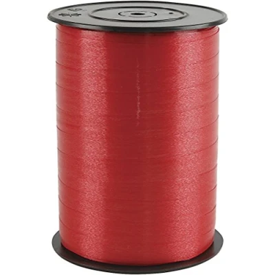 Afbeelding van Creotime Cadeaulint Glanzend 250 M X 10 Mm Rood