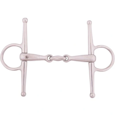 Afbeelding van BR Kneveltrens Massief 18mm Dubbel Gebroken RVS 12,5cm