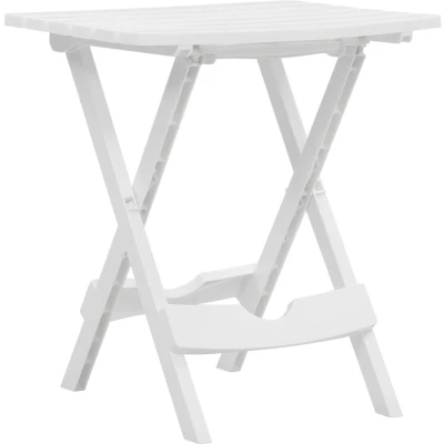 Afbeelding van Tuintafel inklapbaar 45,5x38,5x50 cm wit