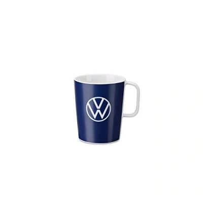 Afbeelding van Volkswagen 000069601BR koffiemok en mok, wit/blauw