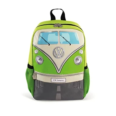 Afbeelding van Kinderrugzak Groen VW Bus Klein