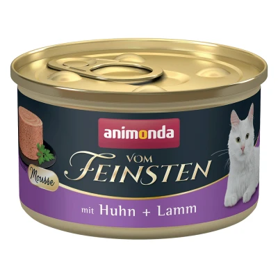 Afbeelding van 12x85g Kip &amp; Lam Adult animonda Vom Feinsten Kattenvoer