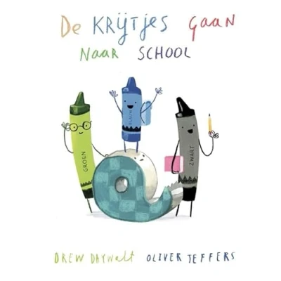 Afbeelding van De krijtjes gaan naar school