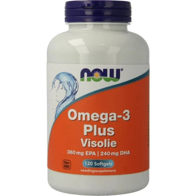 Afbeelding van NOW Omega 3 Plus Softgels