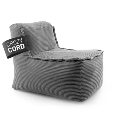 Afbeelding van Lumaland Partie centrale modulaire Série velours côtelé Pouf d&#039;intérieur avec structure douce Idéal Pour les modules de canapé et rembourrage salon autres 54 x