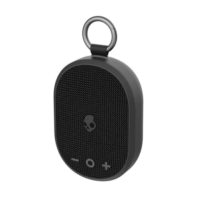 Afbeelding van Skullcandy Kilo draadloze draagbare bluetooth luidspreker, IPX7 waterdicht, 24 uur batterijduur, echte stereo, geïntegreerde clips om te verplaatsen en buiten gebruiken, zwart