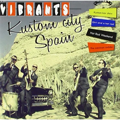 Afbeelding van The Vibrants Kustom City Spain (7&quot; Vinyl Single)
