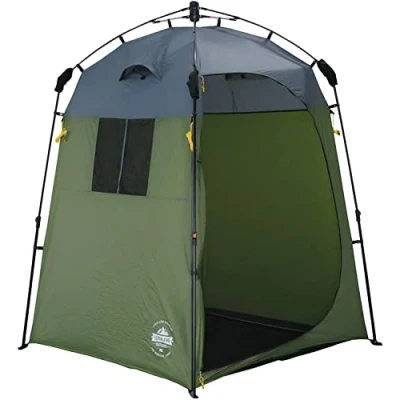 Afbeelding van Lumaland Douche Tent 155X155X205Cm Groen 1 Persoons