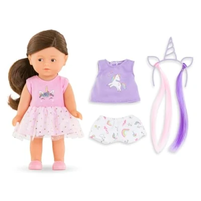Afbeelding van Corolle Mini Corrolines Romy Eenhoorn Pop, 20cm