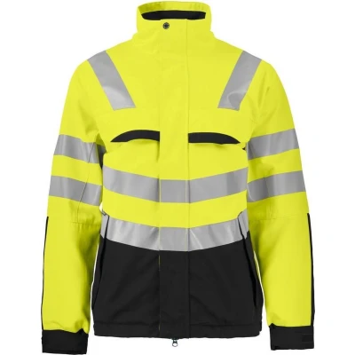 Afbeelding van ProJob 6415 SIGNALISATIEJAS EN ISO 20471 KLASSE 3 646415 Geel/Zwart