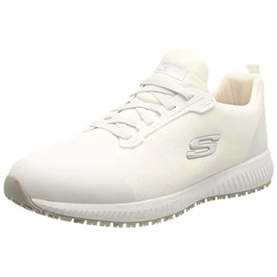 Afbeelding van Skechers Squad Sr Myton Sneakers voor heren, Synthetisch wit textiel