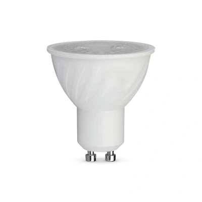 Afbeelding van V TAC VT 247 N LED Spot Light GU10 Lens 110 IP20 White 6W 445 Lumens 6500K
