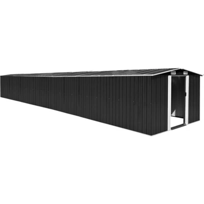 Afbeelding van Tuinschuur 257x990x181 cm gegalvaniseerd staal antraciet