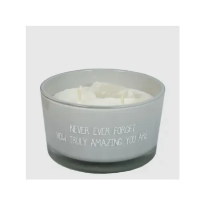 Afbeelding van MY FLAME Sojakaars met bergkristal Never ever forget Amber&#039;s Secret
