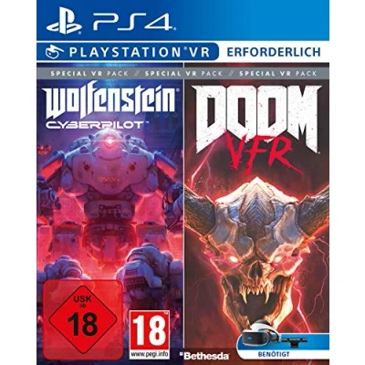 Afbeelding van Bethesda Special VR Pack (Wolfenstein: Cyberpilot / DOOM VFR) [PlayStation 4]