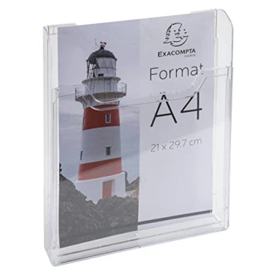 Afbeelding van Exacompta 65158D 10x Box mural 1 case A4 vertical crista