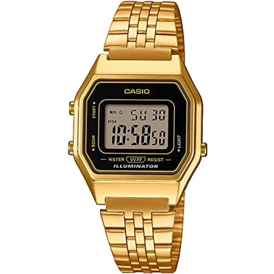 Image de Casio Retro Femmes/Hommes/Unisexe Montre Or LA680WEGA 1ER