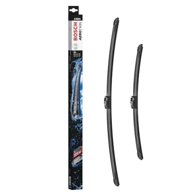 Afbeelding van Bosch Aerotwin A523S platte ruitenwisserbladen, lengte: 650 mm/450 mm, 1 paar ruitenwissers voor de voorkant