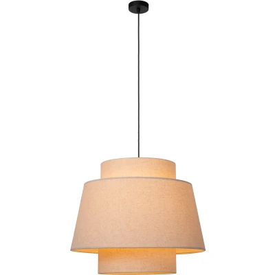 Afbeelding van Lucide TRIBUTE Hanglamp 1xE27 Beige
