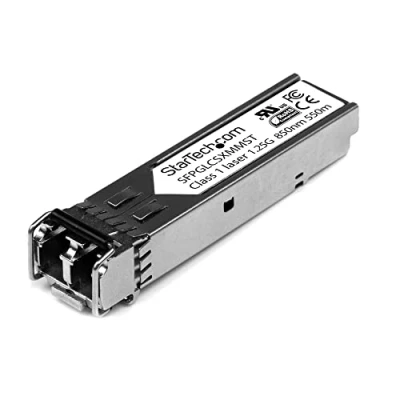 Afbeelding van StarTech Gigabit Fiber SFP Transceiver MM LC 550m