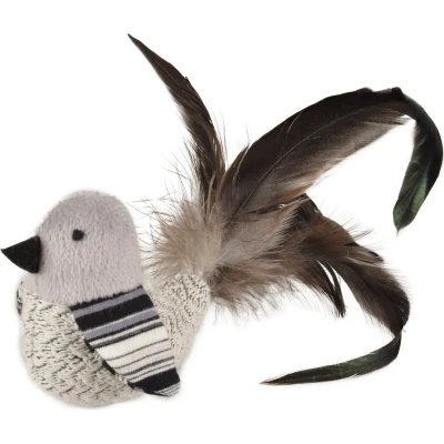 Afbeelding van Kattenspeeltje Pirin Vogel met Veren