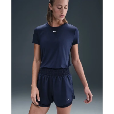 Afbeelding van Nike Performance ONE Short 2in1 short, Dames, Maat: Small, Midnight navy/white