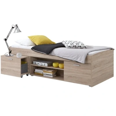Afbeelding van Kajuitbed Carlo 90x200cm Eiken