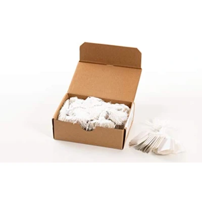 Afbeelding van Herma Strung marking tags 32x50mm with white string 1000 St