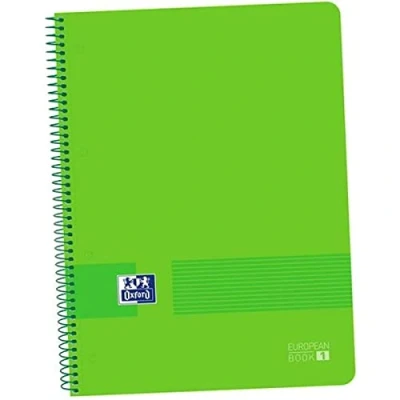 Afbeelding van Schrift Oxford Live&amp;Go Groen A4 5 Stuks