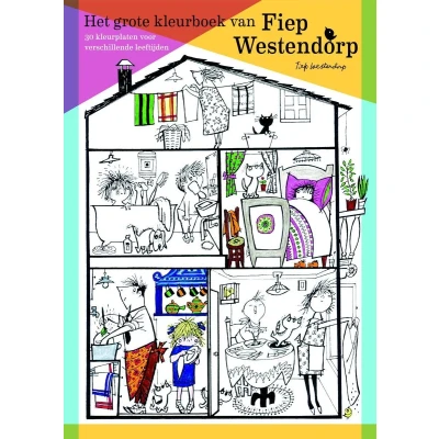 Afbeelding van Uitgeverij bbnc het grote kleurboek van fiep westendorp