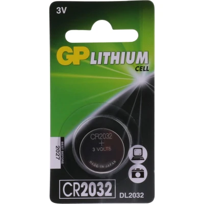 Afbeelding van GP CR2032 Lithium knoopcel 3V (1 stuk)