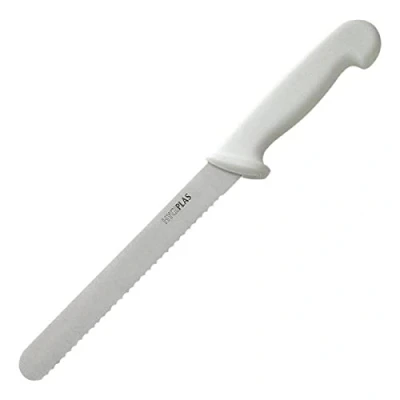 Afbeelding van Hygiplas broodmes 20,5cm wit