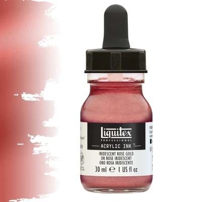 Afbeelding van Liquitex Professional Acrylic Ink! Iridescent Rose Gold 30ml 227 4260227