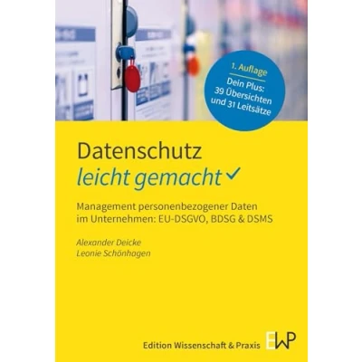 Afbeelding van Datenschutz Leicht Gemacht