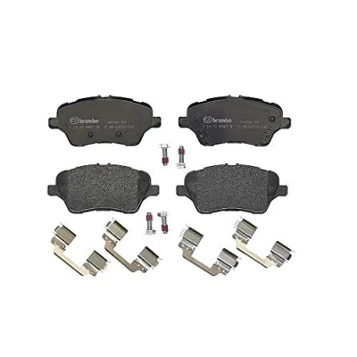 Image de 4 plaquettes de frein brembo p 24 151