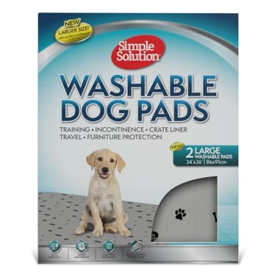 Afbeelding van Simple Solution Wasbare Hondenmatten 86x91cm Hond